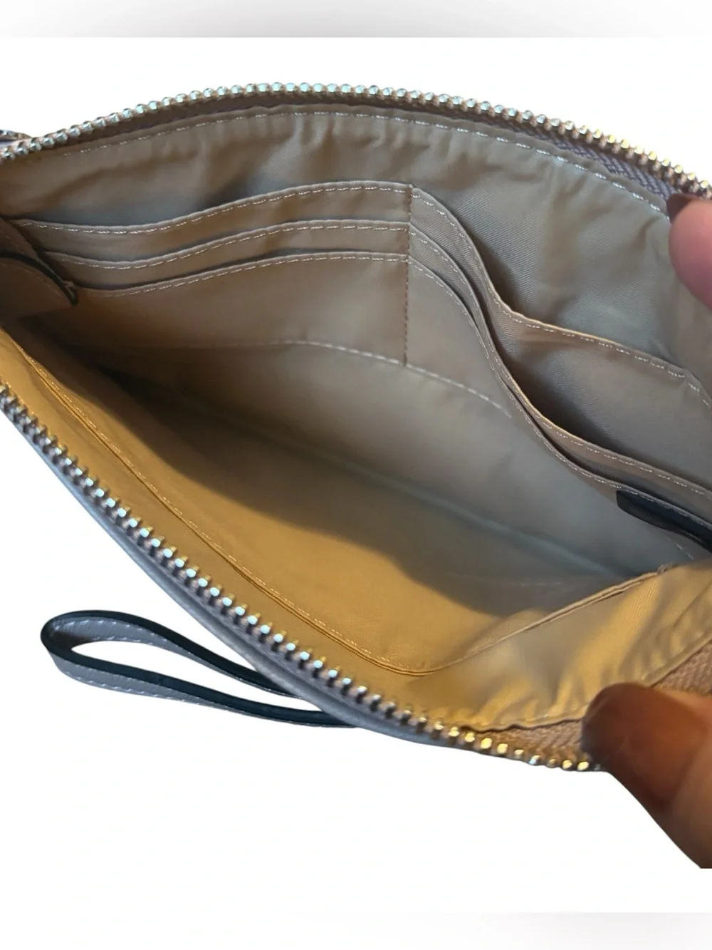Guess Pale Mauve Cardholder Wristlet